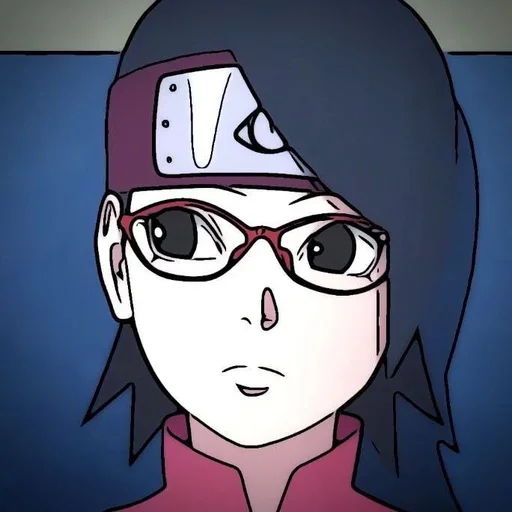 🧁 Стикер «Sarada Uchiha» для Telegram