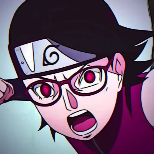🧁 Стикер «Sarada Uchiha» для Telegram