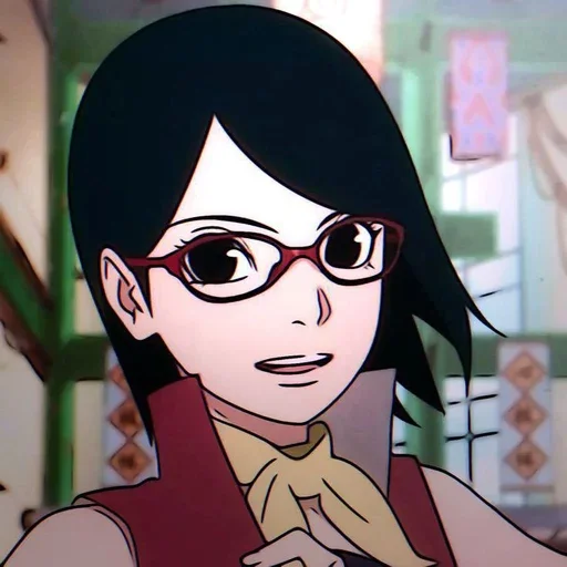 🍓 Стикер «Sarada Uchiha» для Telegram