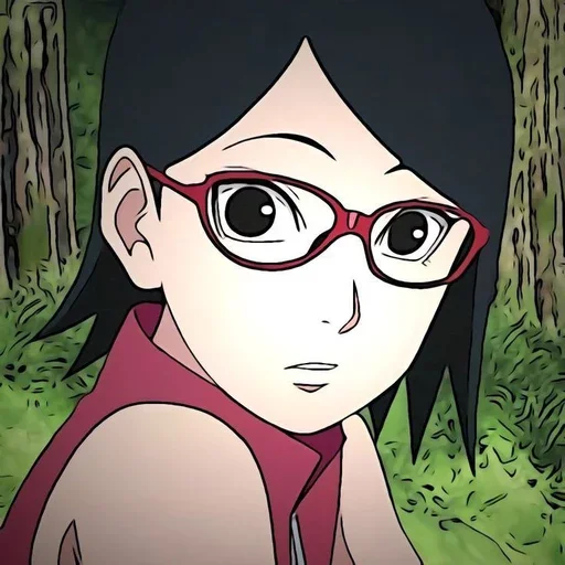 🧁 Стикер «Sarada Uchiha» для Telegram