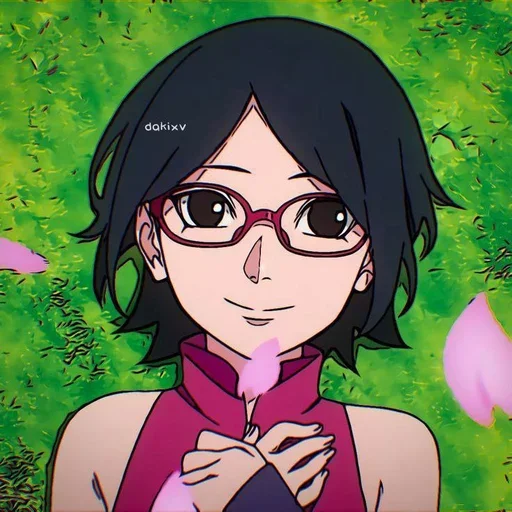 🍓 Стикер «Sarada Uchiha» для Telegram