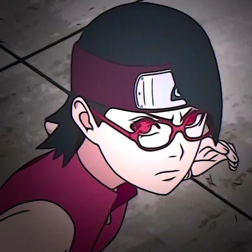 🧁 Стикер «Sarada Uchiha» для Telegram