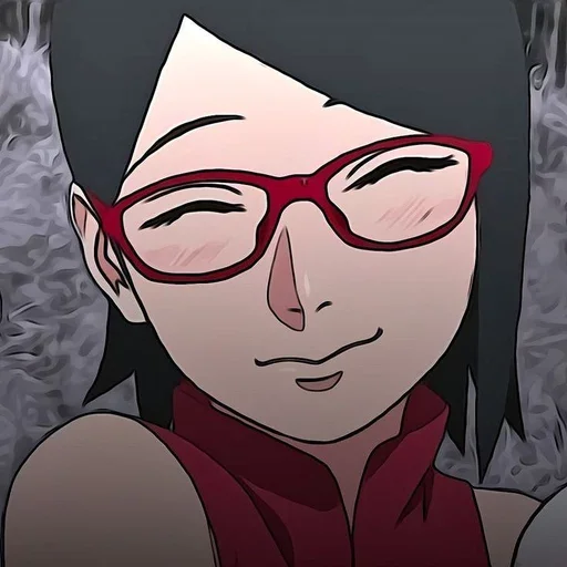 🍓 Стикер «Sarada Uchiha» для Telegram