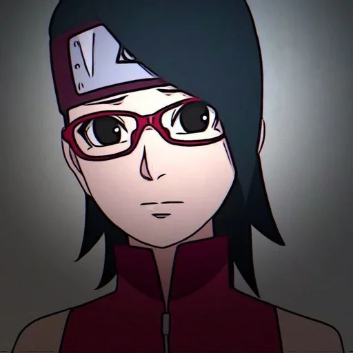 🍓 Стикер «Sarada Uchiha» для Telegram