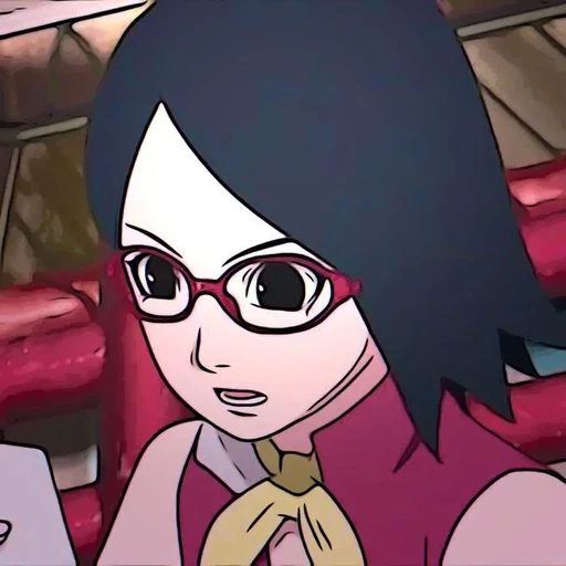 🍓 Стикер «Sarada Uchiha» для Telegram