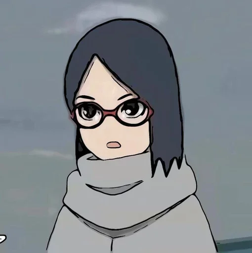 🧁 Стикер «Sarada Uchiha» для Telegram