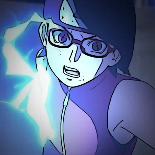 🧁 Стикер «Sarada Uchiha» для Telegram