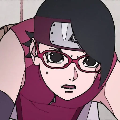 🍓 Стикер «Sarada Uchiha» для Telegram