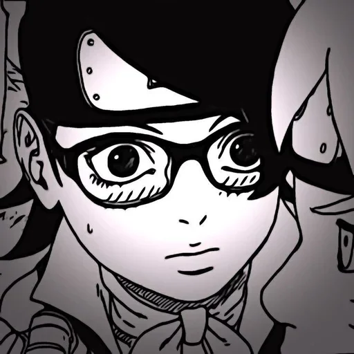 🧁 Стикер «Sarada Uchiha» для Telegram