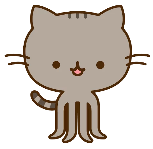 🐱 Стикер «qt stickers» для Telegram