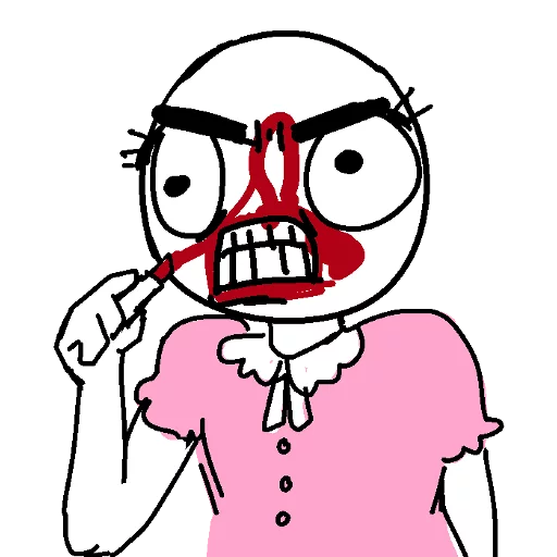 💋 Стикер «qt stickers» для Telegram