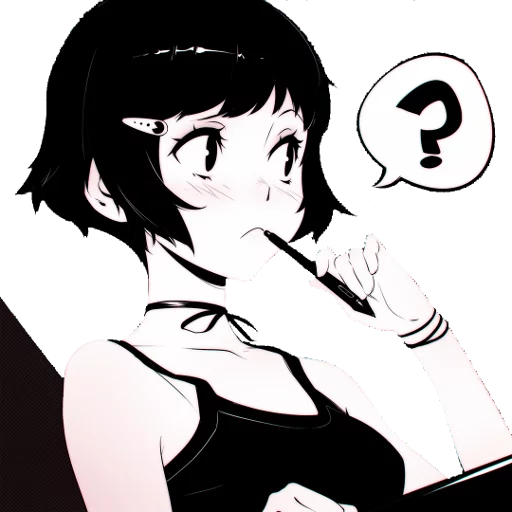❓ Стикер «qt stickers» для Telegram