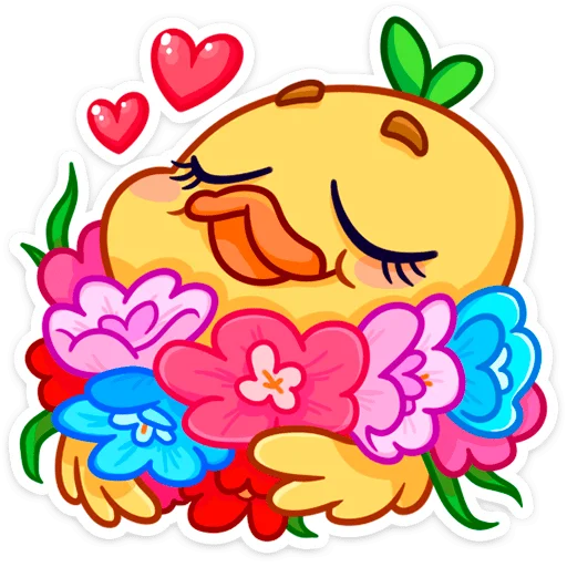 ☺️ Стикер «Утёнок Кряк» для Telegram