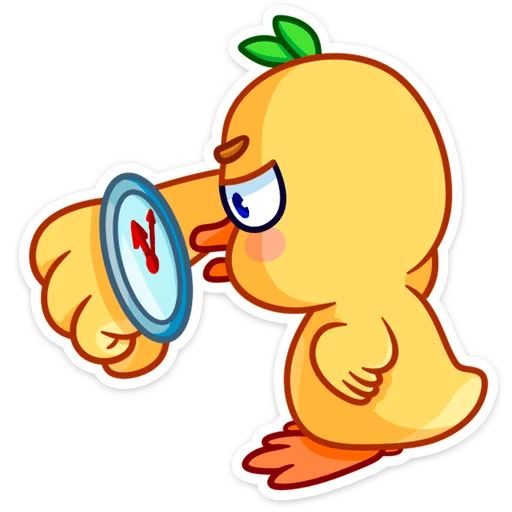🤨 Стикер «Утёнок Кряк» для Telegram