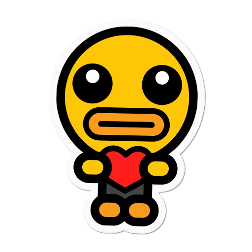 ❤ Стикер «quack_you» для Telegram