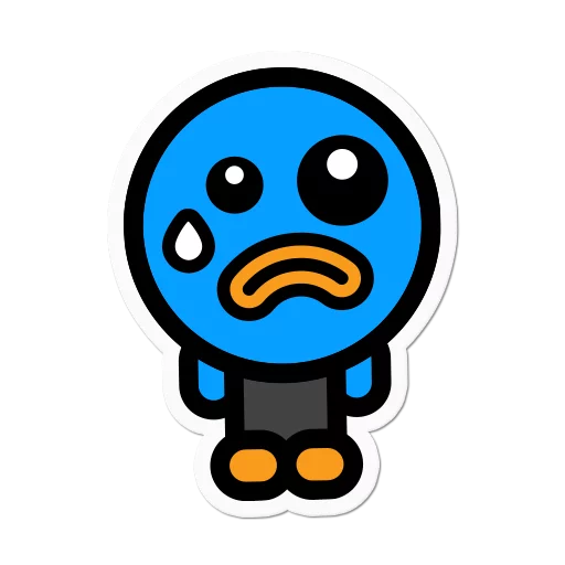 😰 Стикер «quack_you» для Telegram