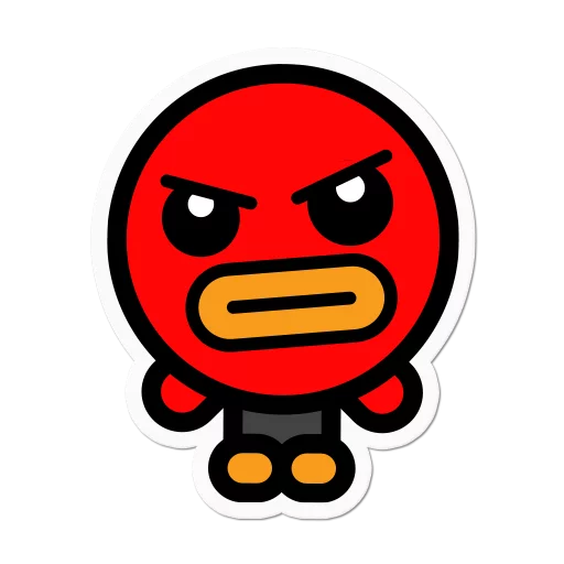 😡 Стикер «quack_you» для Telegram