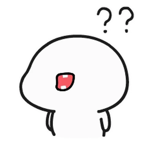 ❓ Стикер «Qu» для Telegram