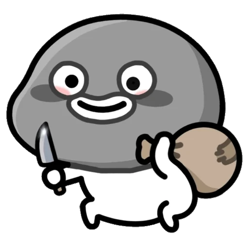 👹 Стикер «Qu» для Telegram