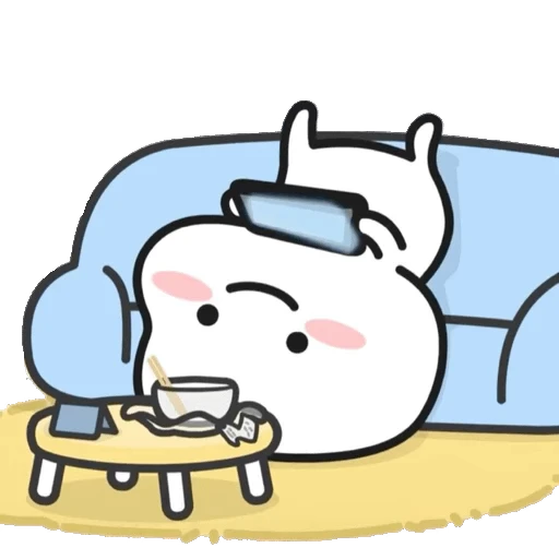 🙃 Стикер «Qu» для Telegram