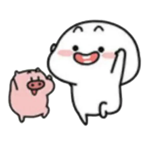 🤗 Стикер «Quby» для Telegram