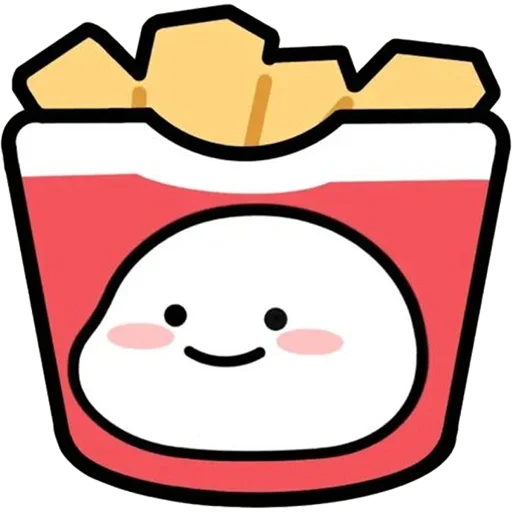 🍟 Стикер «Quby» для Telegram