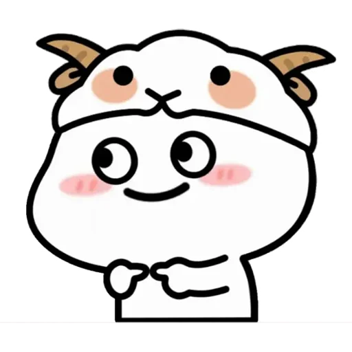 🐑 Стикер «Quby» для Telegram