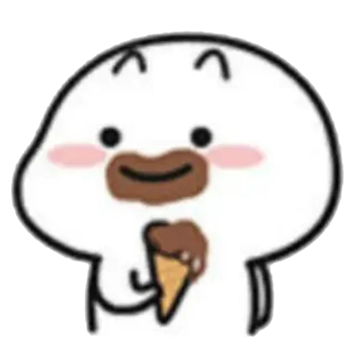 🍦 Стикер «Quby» для Telegram
