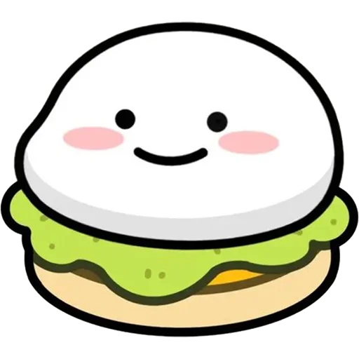 🍔 Стикер «Quby» для Telegram