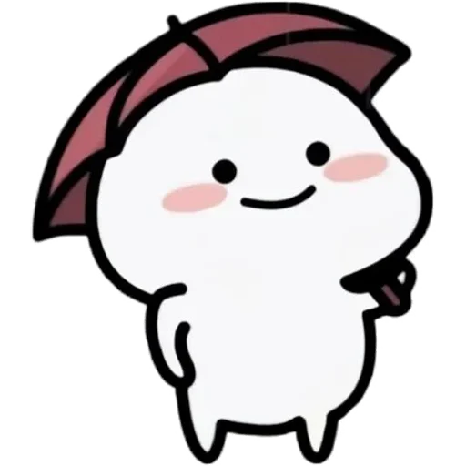 ⛱ Стикер «Quby» для Telegram