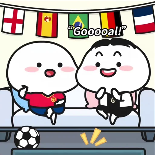 ⚽️ Стикер «Quby» для Telegram