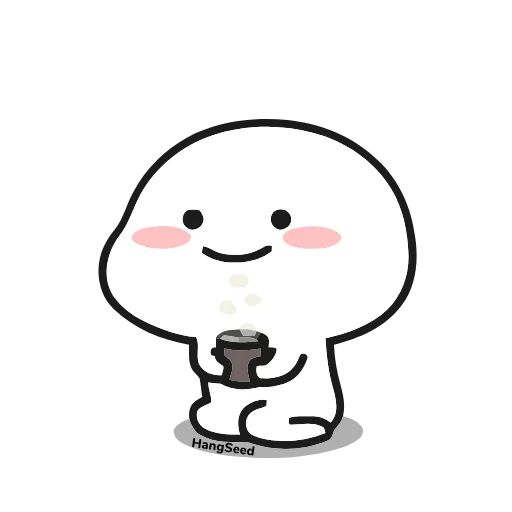 ☕️ Стикер «Quby Кьюби» для Telegram