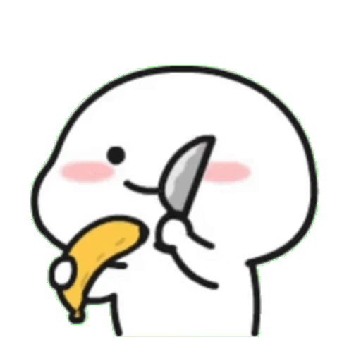 🔪 Стикер «Quby» для Telegram
