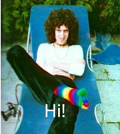 👋 Стикер «Queen» для Telegram