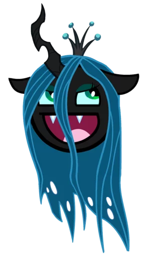 😄 Стикер «Queen Chrysalis» для Telegram