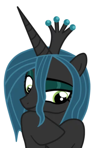😏 Стикер «Queen Chrysalis» для Telegram