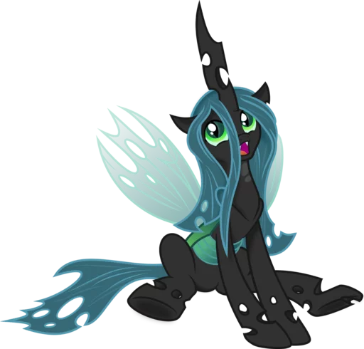 😀 Стикер «Queen Chrysalis» для Telegram