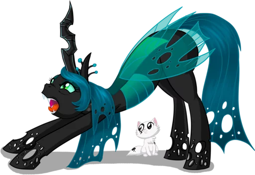 😴 Стикер «Queen Chrysalis» для Telegram