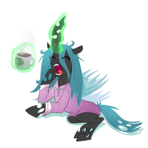😴 Стикер «Queen Chrysalis» для Telegram