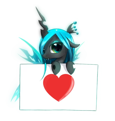 ❤️ Стикер «Queen Chrysalis» для Telegram