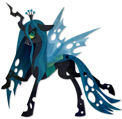 🙄 Стикер «Queen Chrysalis» для Telegram