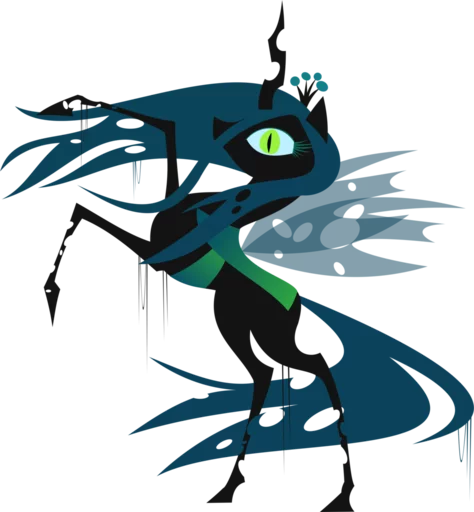 😈 Стикер «Queen Chrysalis» для Telegram