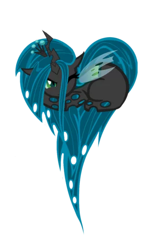 😉 Стикер «Queen Chrysalis» для Telegram