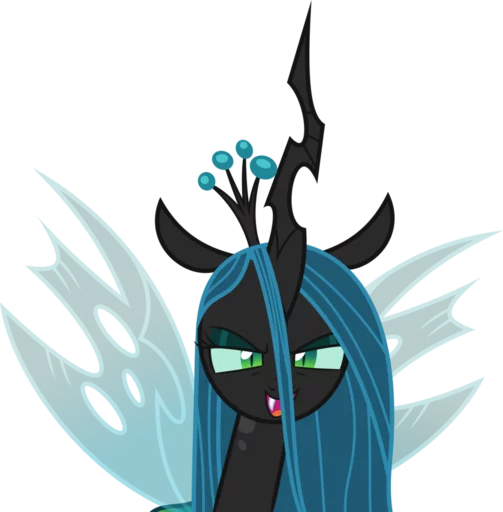 😈 Стикер «Queen Chrysalis» для Telegram