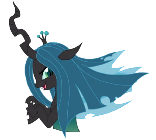 😈 Стикер «Queen Chrysalis» для Telegram