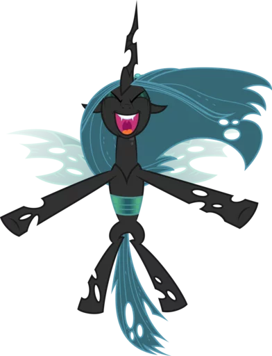 😆 Стикер «Queen Chrysalis» для Telegram