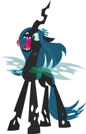 😡 Стикер «Queen Chrysalis» для Telegram
