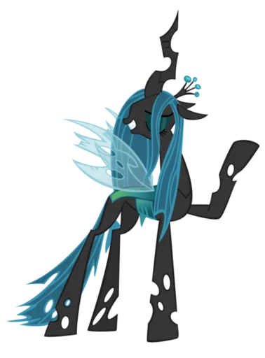 ☺️ Стикер «Queen Chrysalis» для Telegram