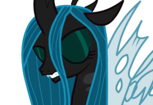 😔 Стикер «Queen Chrysalis» для Telegram