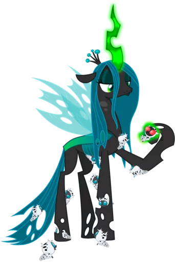 😊 Стикер «Queen Chrysalis» для Telegram